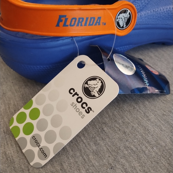 University of Florida Gators Crocs XL - Men’s 10-11 Women's 12-14 NWT Licensed - Picture 4 of 15